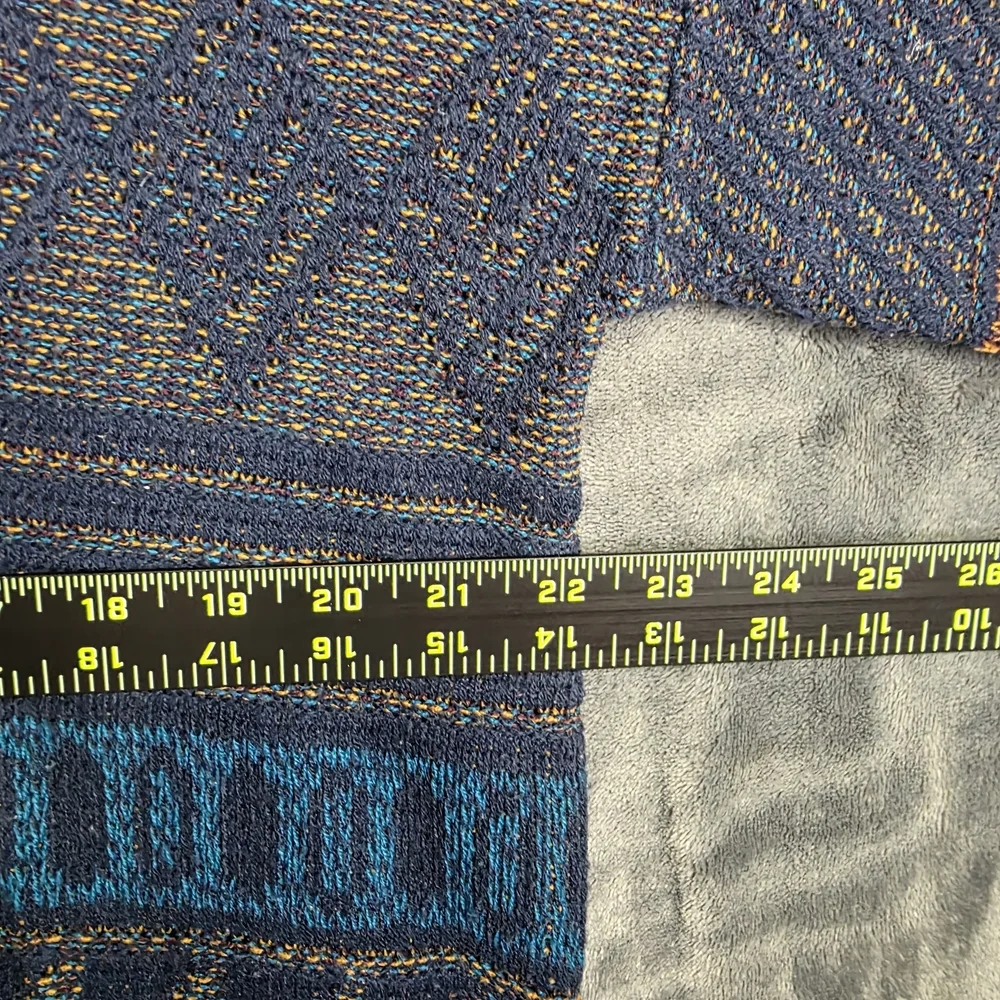VTG 90s NUOVO New Forces Abstract Geometric Pullover Sweater Sz Lg